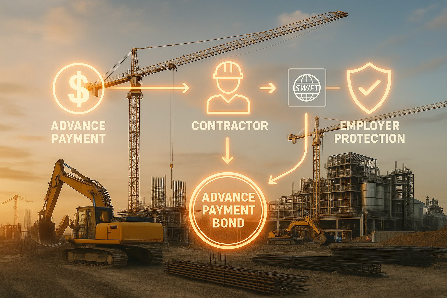 Illustration for the article Advance Payment Bonds: The Strategic Guarantee That Protects Upfront Capital in Global Contracts