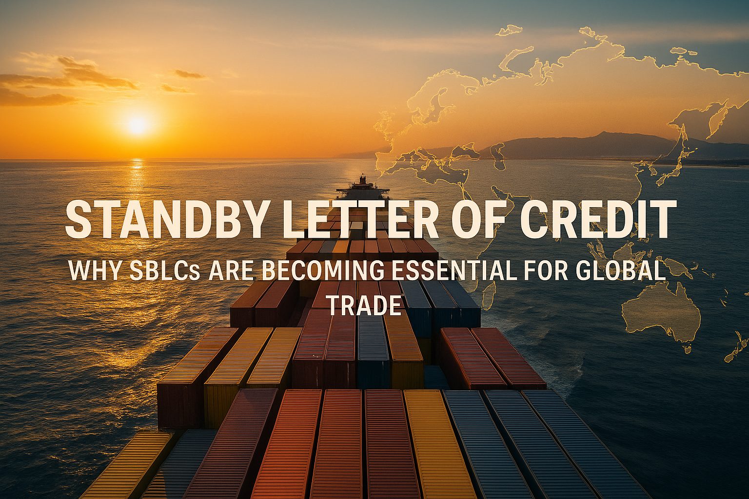 Illustration for the article Why SBLCs Are Becoming Essential for Global Trade: The Rise of Structured Guarantees Across Eurasia