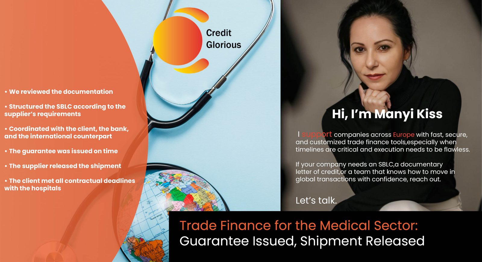 Illustration for the article Trade Finance for the Medical Sector: Standby Letter of Credit Issued, Shipment Released
