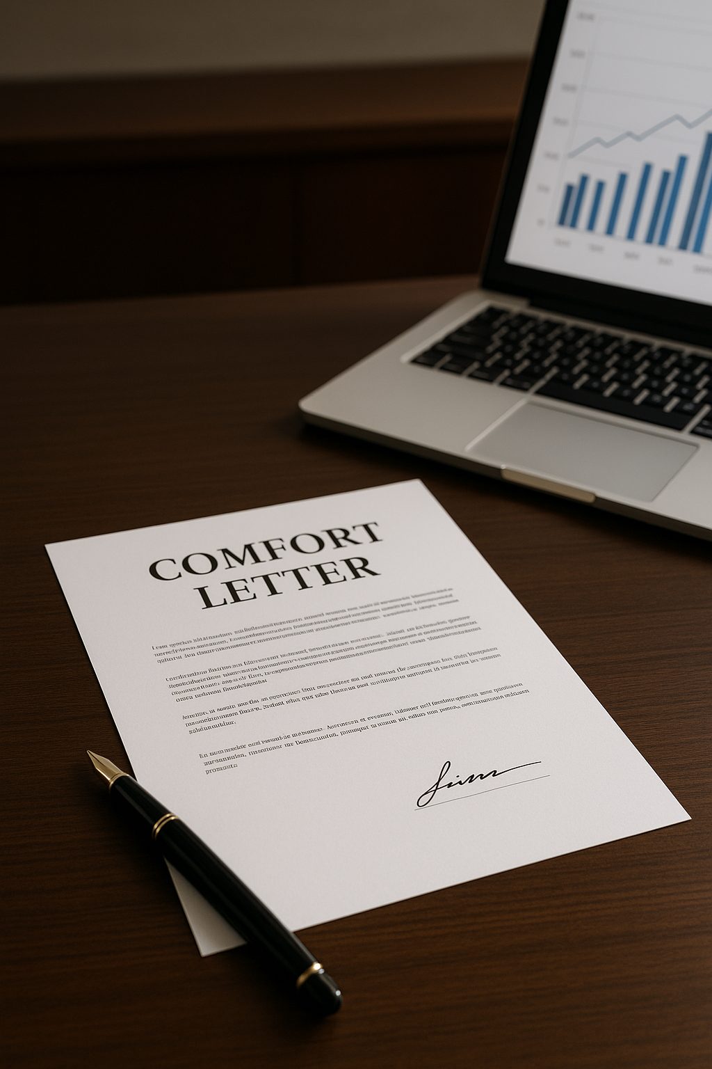 Illustration for the article Comfort Letter: A Practical Guide to Strategic Use in Financial Transactions