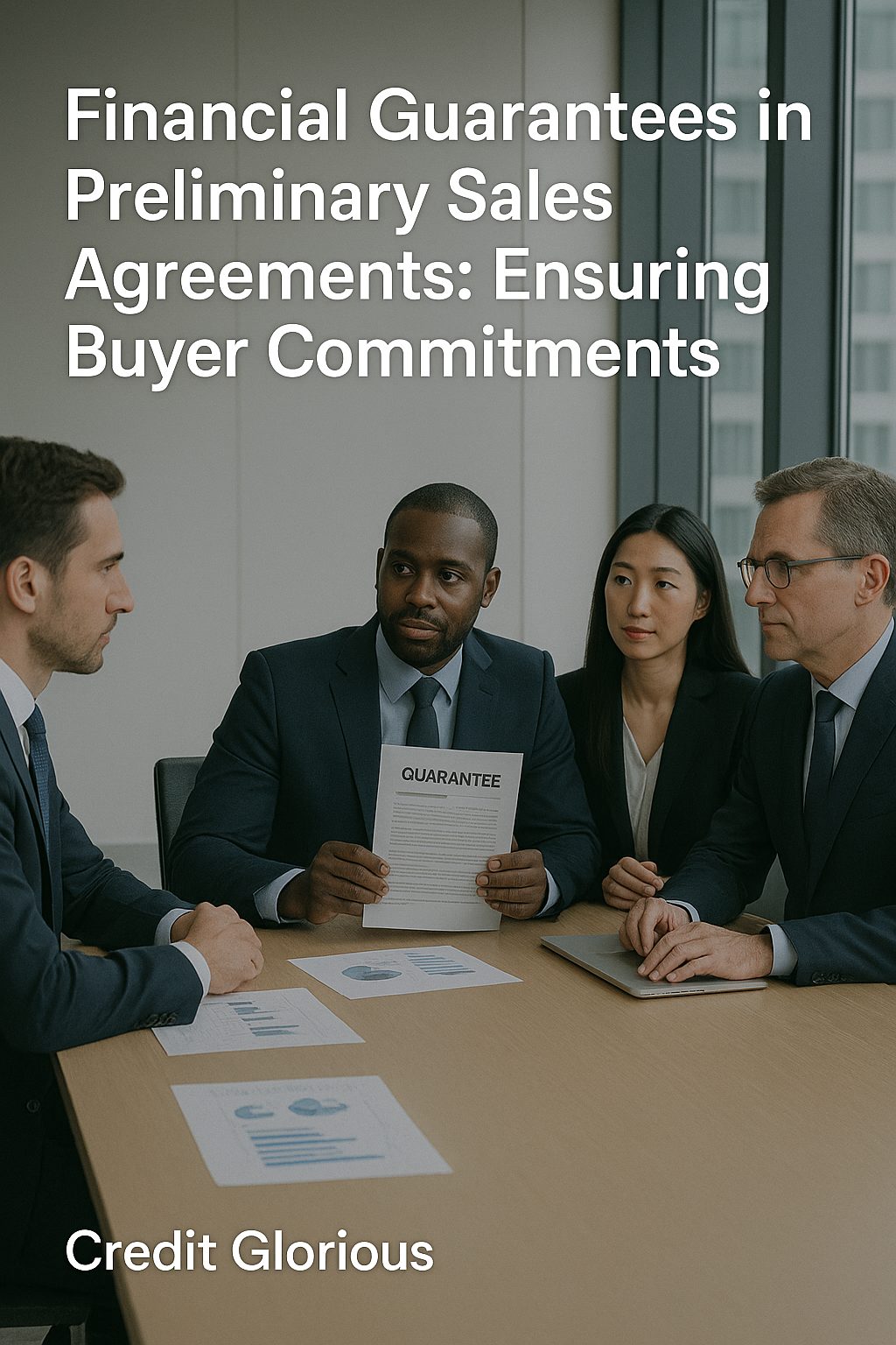 Illustration for the article Financial Guarantees in Preliminary Sales Agreements: Ensuring Buyer Commitments
