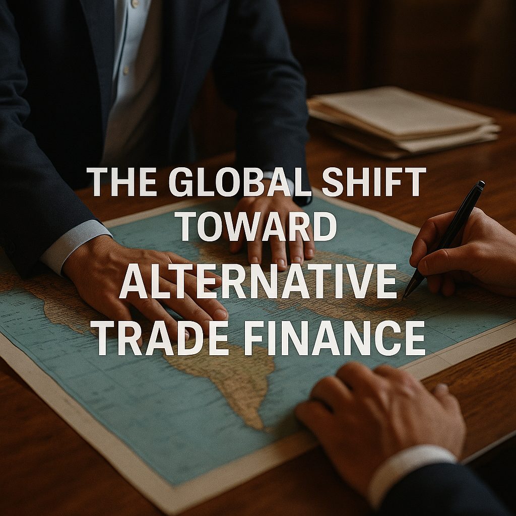 Illustration for the article The Global Shift Toward Alternative Trade Finance
