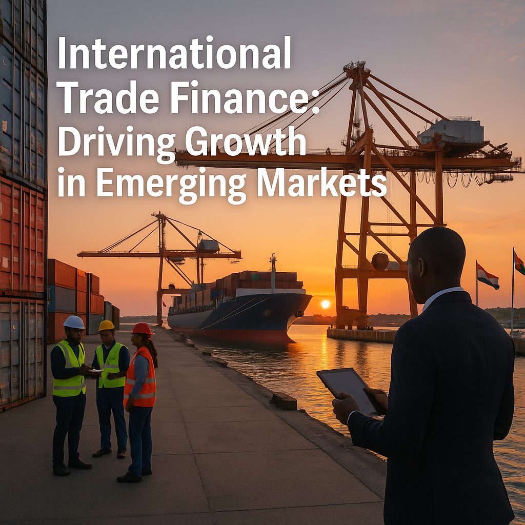 Illustration for the article International Trade Finance: Driving Growth in Emerging Markets