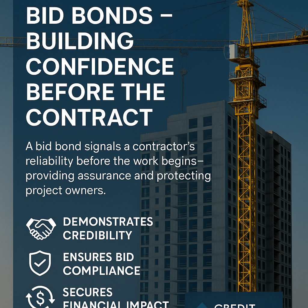 Illustration for the article Bid Bonds – Building Confidence Before the Contract
